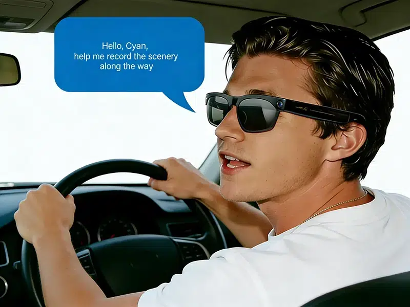 AI glasses helps you with guide